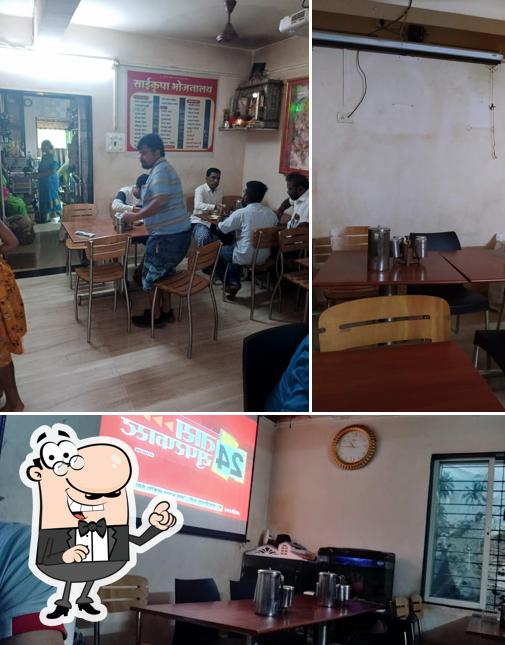 Check out how Saikrupa Bhojanalay looks inside