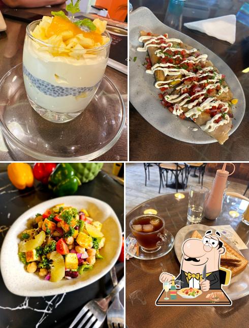 Food at Bonheur Cafe