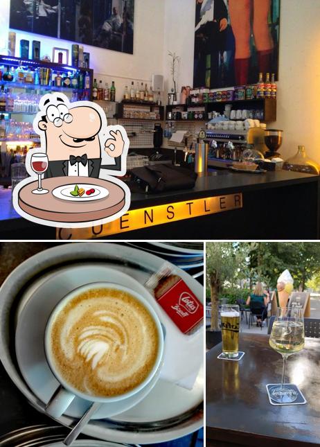 Cuenstler se distingue par sa nourriture et comptoir de bar