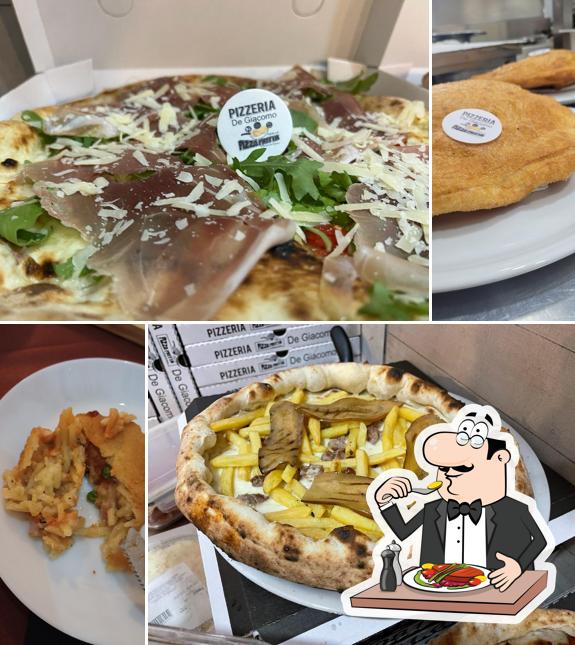 Platti al Pizzeria de giacomo