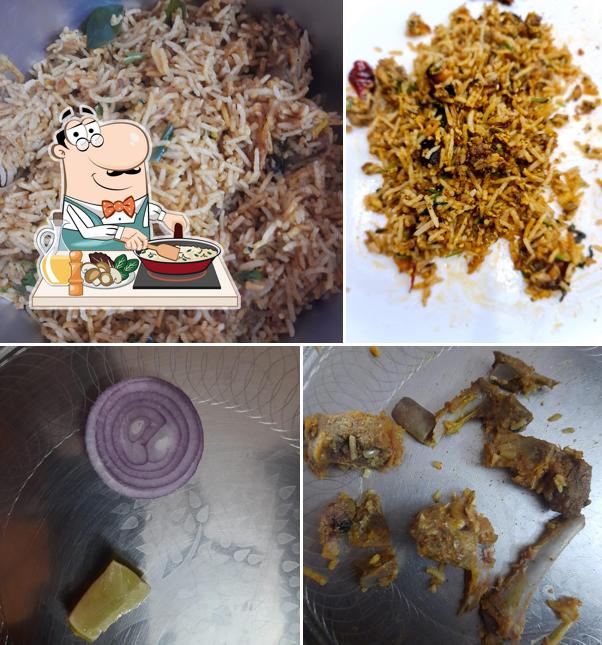 Fried rice at star light restaurant