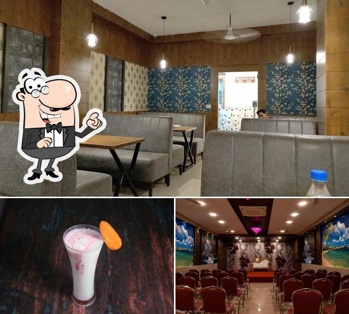 Shree Santosh Family Dhaba and Banquet Hall is distinguished by interior and beverage