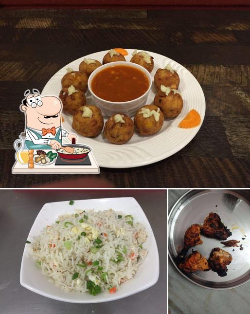 Fried rice at Anu's Punjabi Dhaba