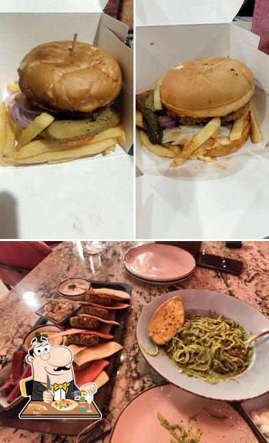 Take a look at the photo depicting food and interior at Fiaba