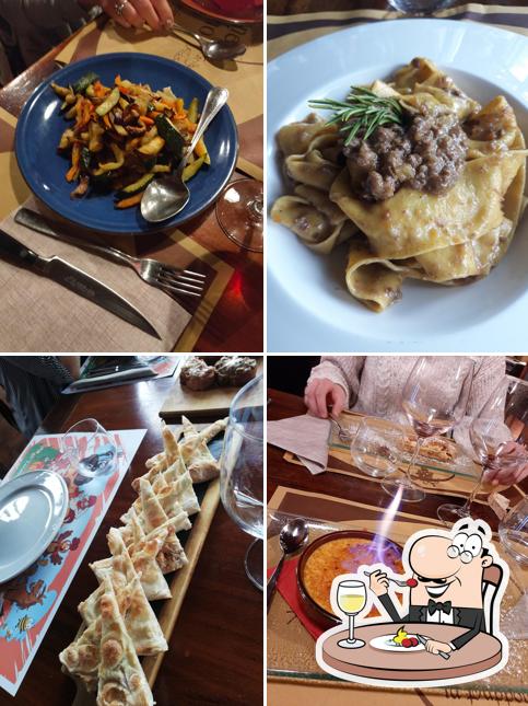 Platti al La Puppola Ristorante Toscano