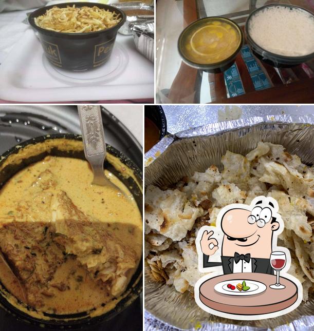 The restaurant's food and drink