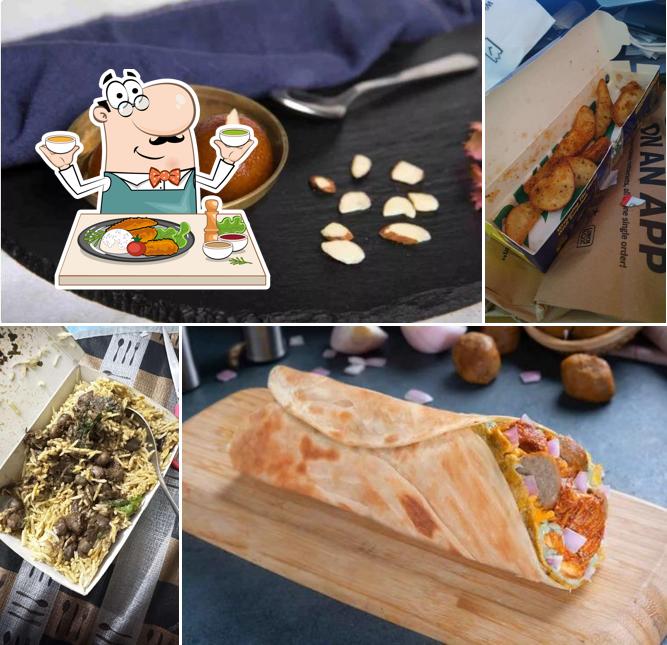 Food at Faasos Zirakpur