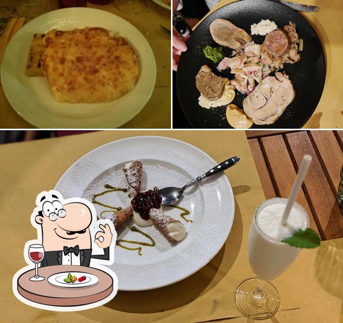 Cibo al Osteria La Ferrata