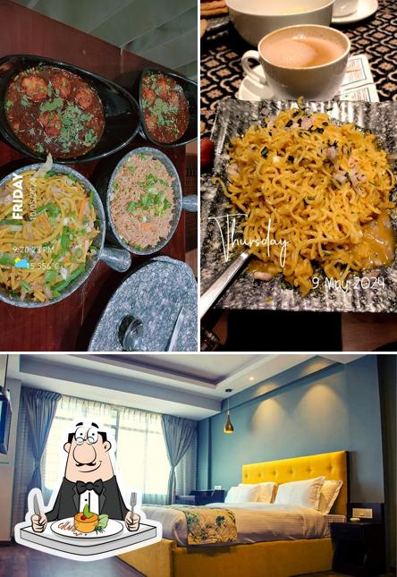 Check out the photo showing food and interior at Olive by Tej Hotel and Resorts