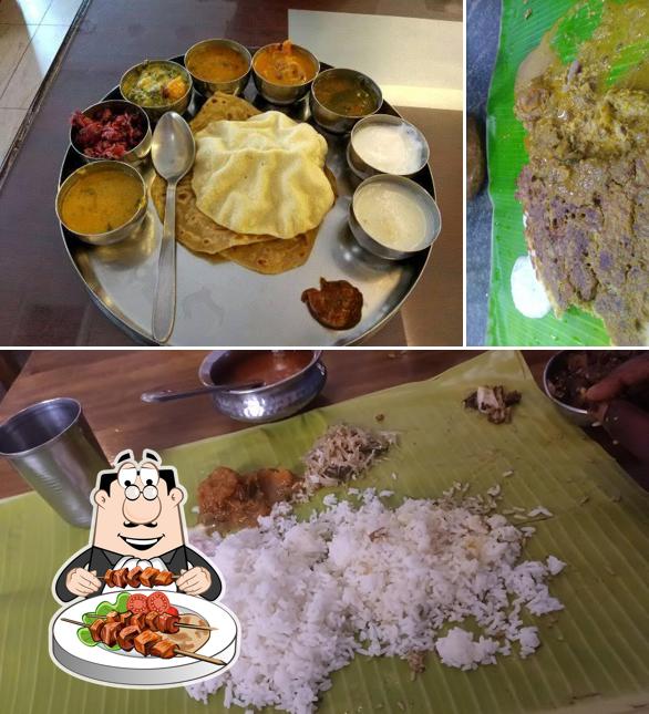 Food at Padaiyappa chettinadu mess