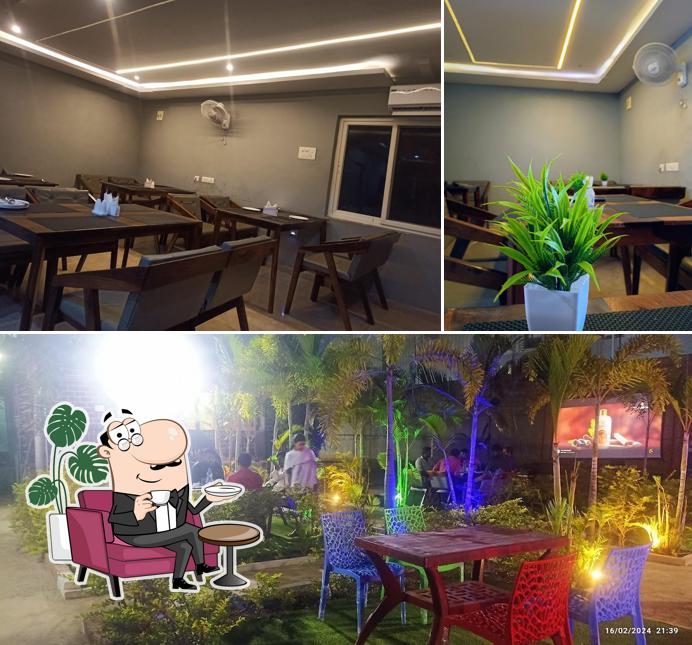 The interior of The Hide Resto Cafe
