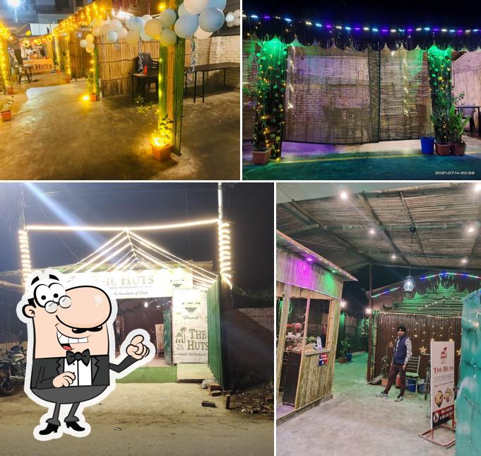 Check out how The Huts looks outside