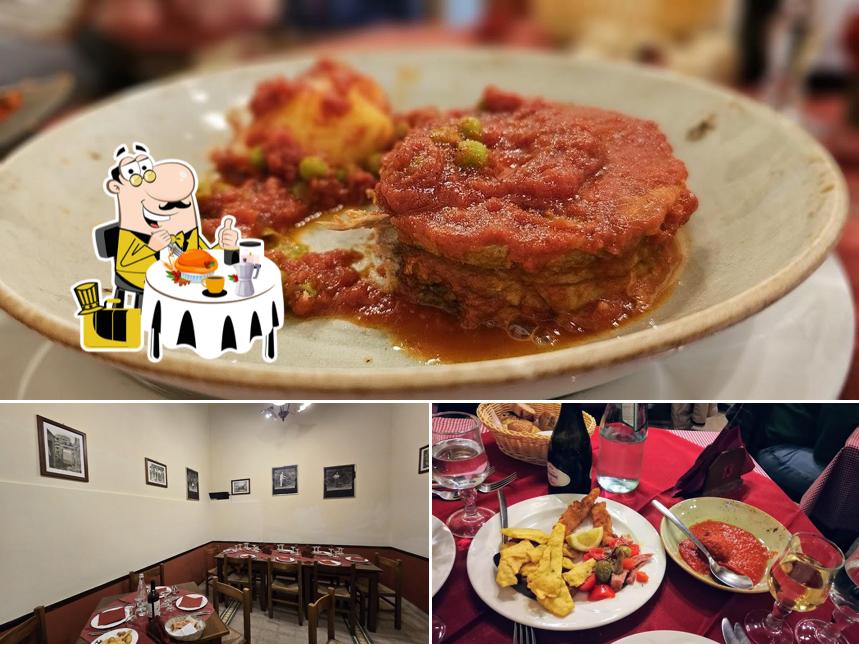 Platti al Trattoria Ai Cascinari