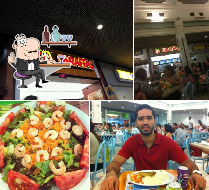 O interior do Giraffas