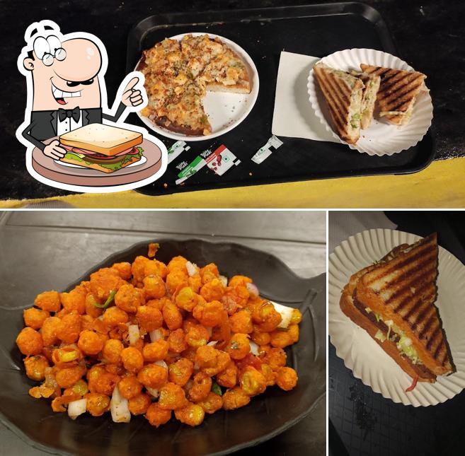 Grilled cheese sandwich at Groot Cake n Cafe