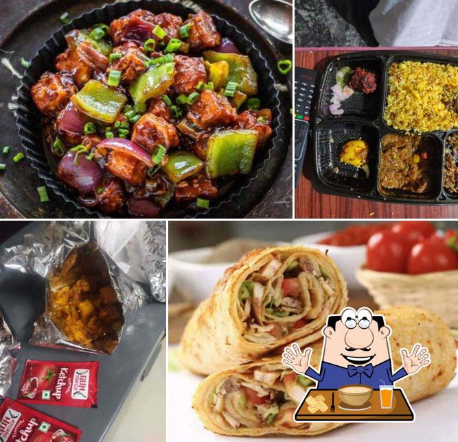 Food at Papa Roll's