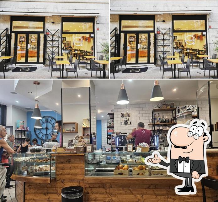 Gli interni di Caffè Cinquantuno