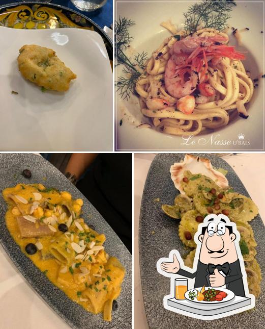 Cibo al Ristorante Le Nasse “U’Bais”