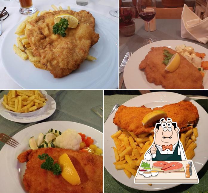 Fish and chips al Rosenhügel