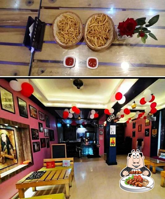 Food at The Bollywood Cafe Coffee With Stars