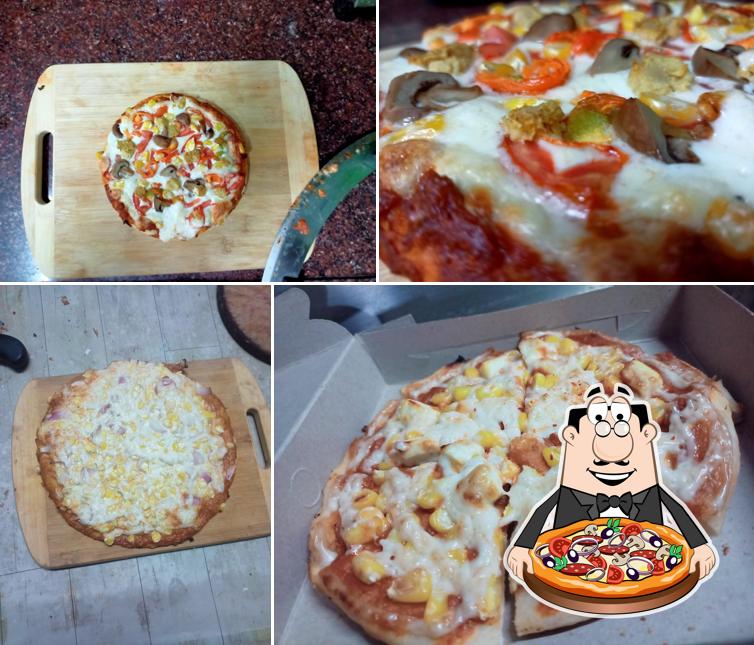 Try out various types of pizza
