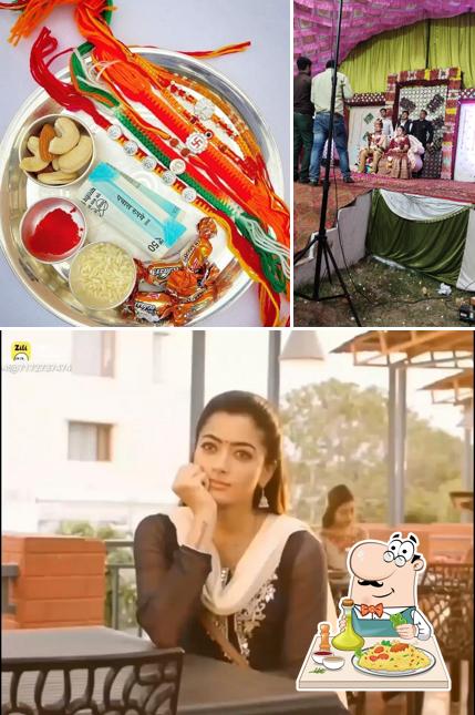 This is the image depicting food and interior at Hotel Sai Darbar and Restaurant
