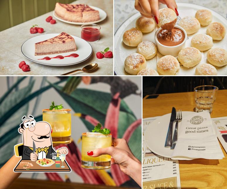 Check out the image depicting food and drink at PizzaExpress