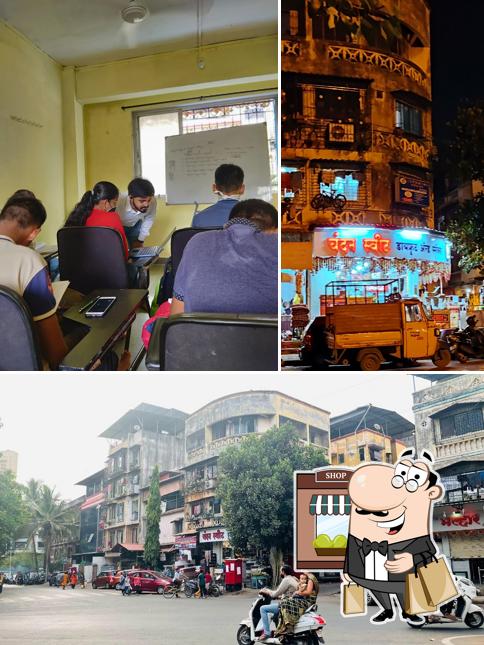 Among different things one can find exterior and interior at Chandan Sweet Dry Fruit