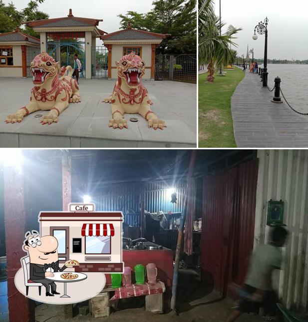 Check out how SUBODH JHA DHABA looks outside