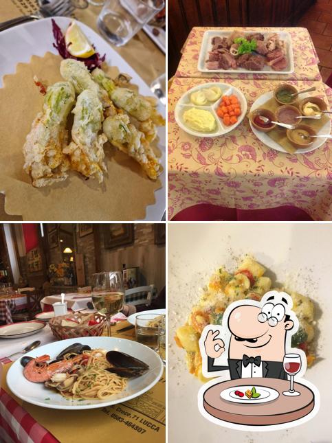 Cibo al Trattoria da Nonna Clara