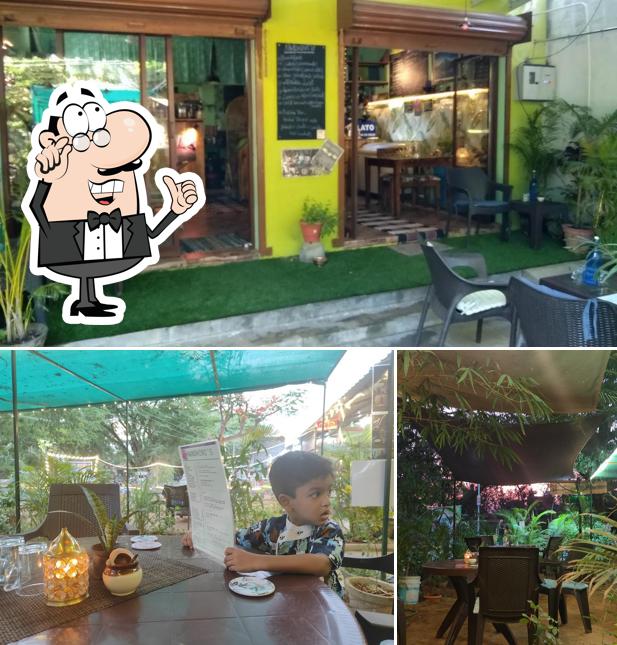 The interior of Nandhini's
