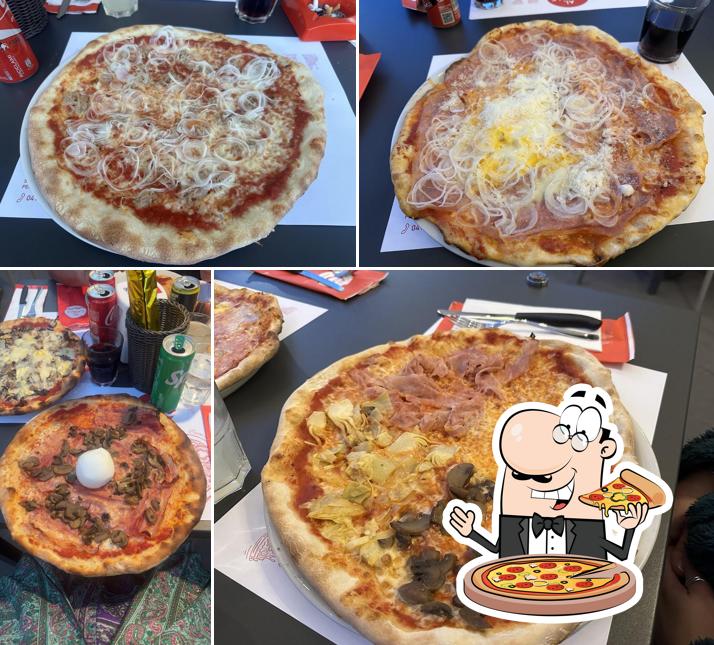 A Pizzeria Al Canale, puoi assaggiare una bella pizza