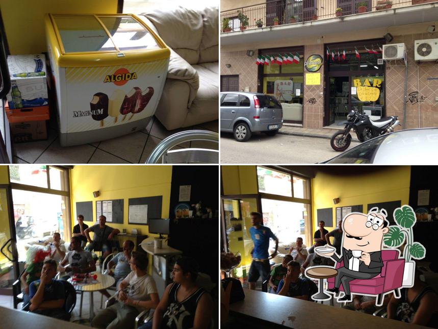 Gli interni di Planet Cafe'