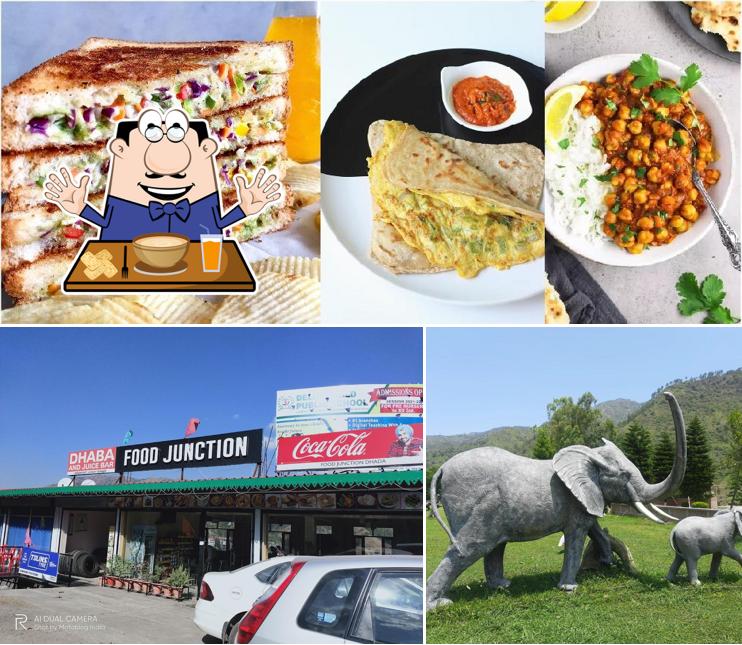 Food at Food Junction Dhaba