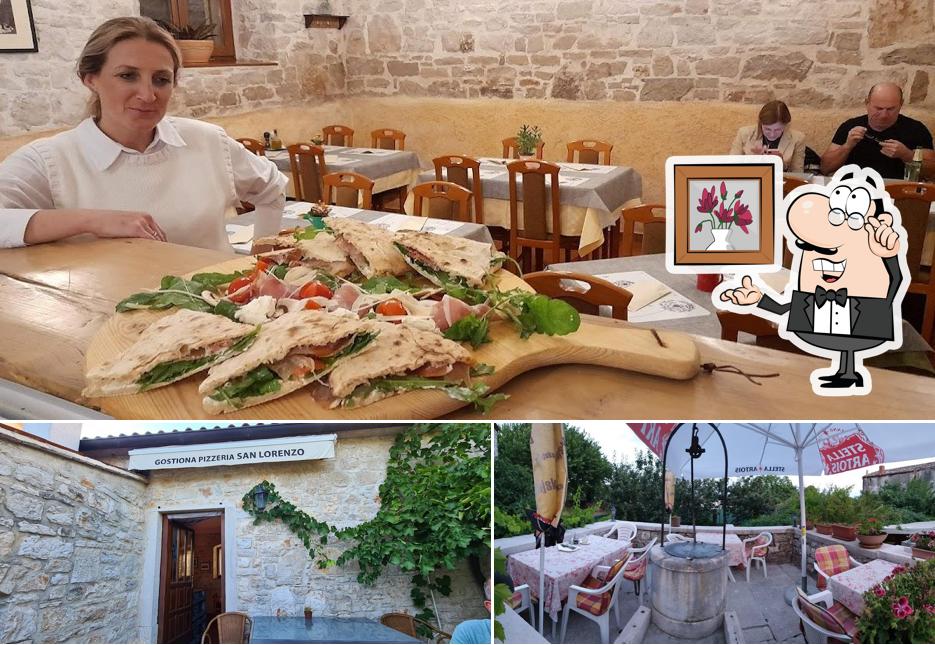 Siediti a un tavolo di BELLA ISTRIA PIZZERIA RISTORANTE SVETI LOVREČ