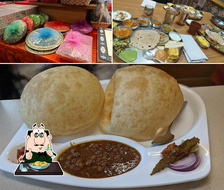 Meals at Haldiram's Thaat Baat Restaurant