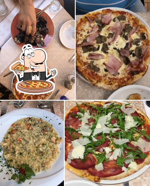Scegli una pizza a Osteria Ae Sconte