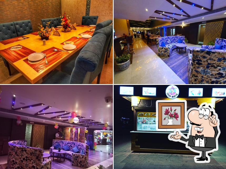 The interior of Food Mafia