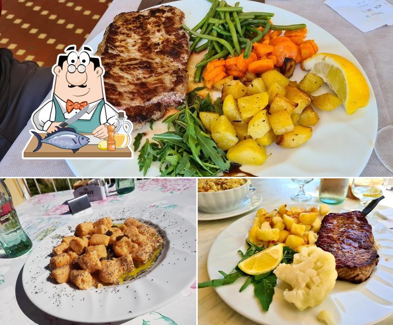 Salmone grigliato al Hotel Ristorante Panorama