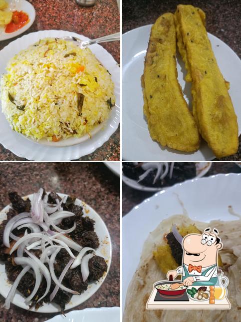 Fried rice at Hotel sangam