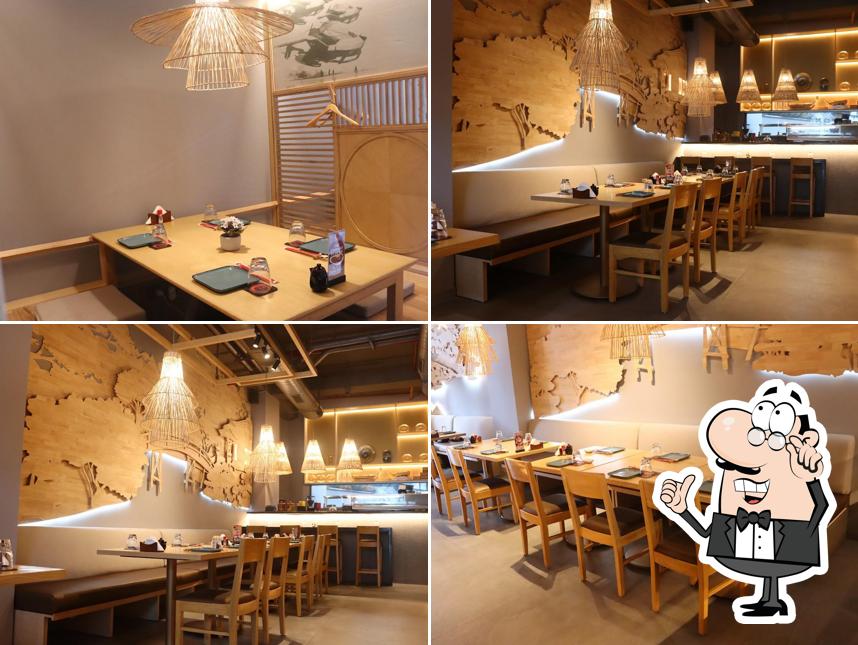 Take a seat at one of the tables at Kofuku Gurgaon