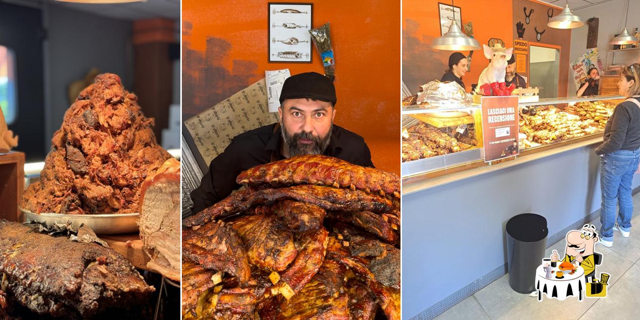 Platti al Rosticceria Bosio in Bosio