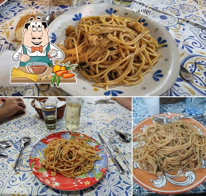 Spaghetti alla bolognese al Trattoria Al Vecchio Club Rosanero