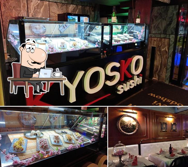 Dai un'occhiata agli interni di Trevi sushibar
