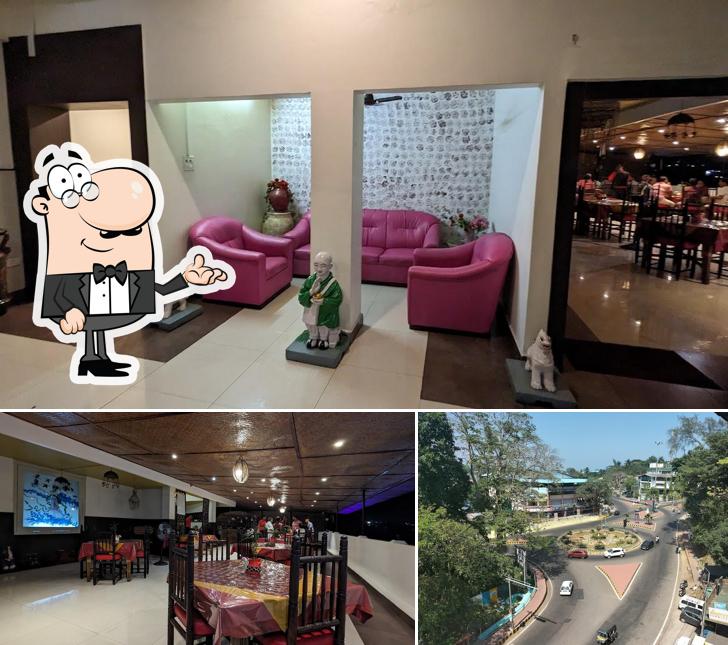 Among different things one can find interior and exterior at Andaman Kitchen