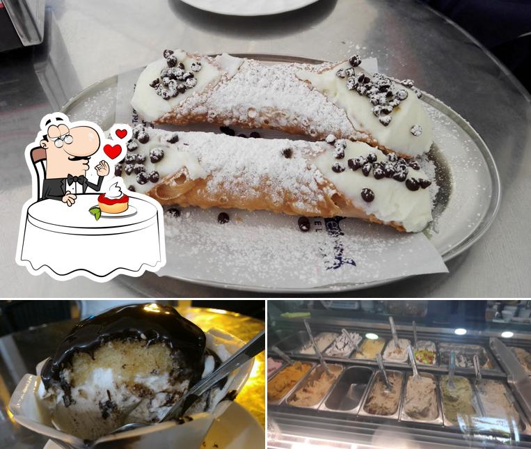 Bar gelateria La Sirenetta serve un'ampia gamma di dolci