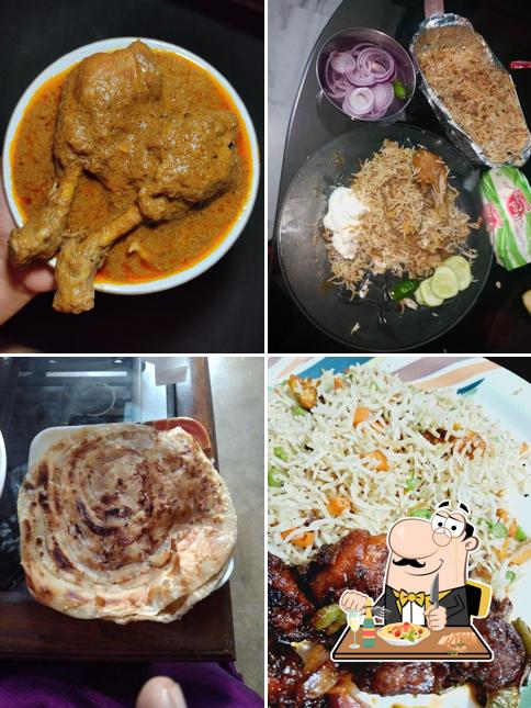 Food at Hayat Biryani House