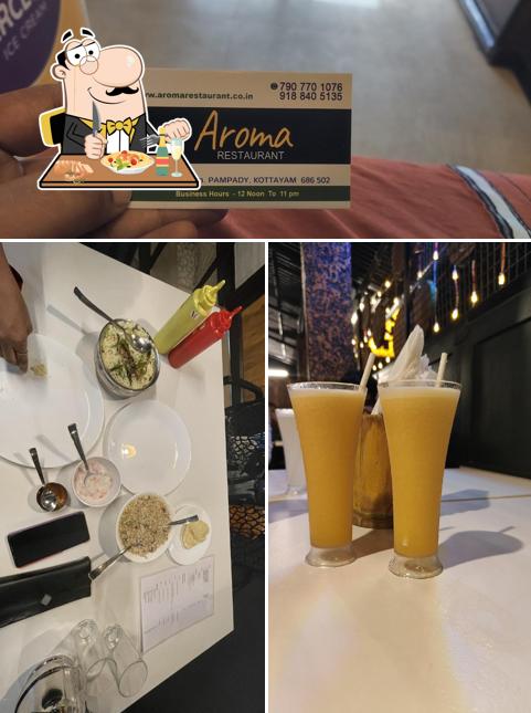 Chocolate mousse at AROMA RESTAURANT