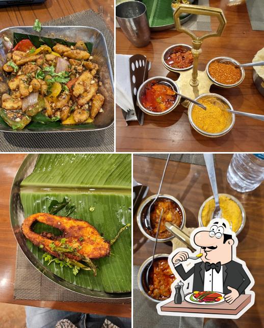 Food at Hotel Simhapuri Deluxe