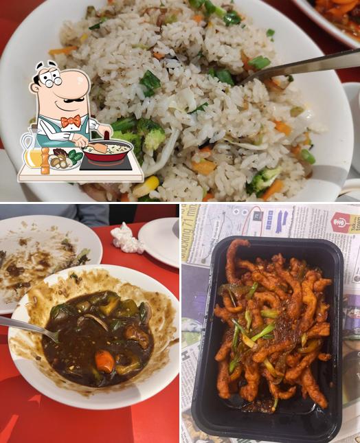 Fried rice at Little Chef